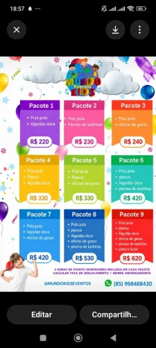 Aluguel brinquedos