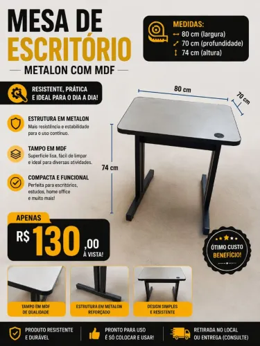 Mesinha de escritório