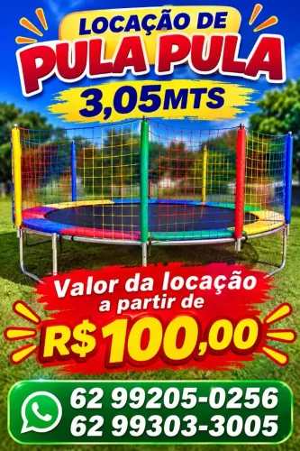 Pula pula locação