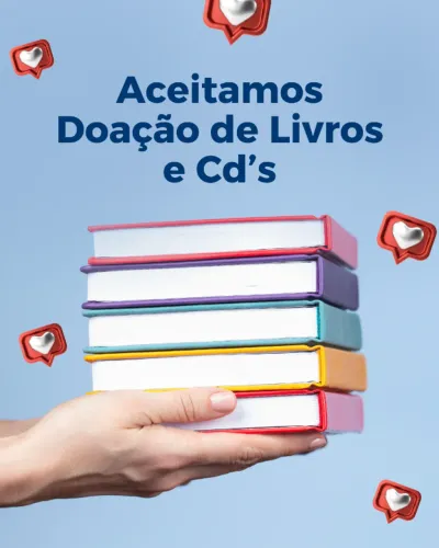 Doação Livro e cd's