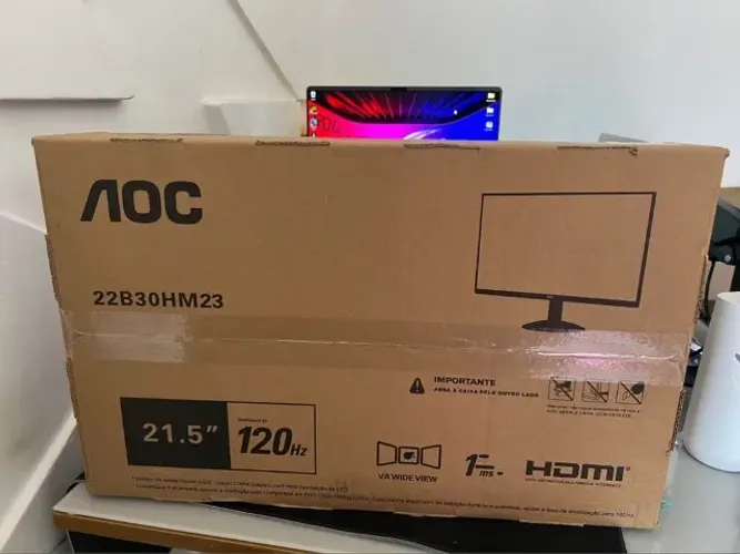 Monitor Gamer Aoc IPS 120hz Novo - Lacrado Garantia