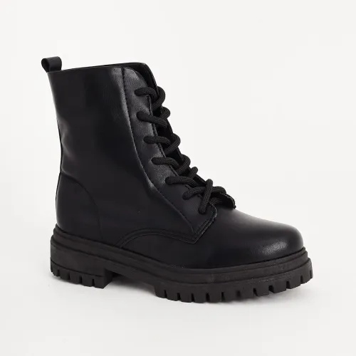 Bota/Coturno Feminina - Preto