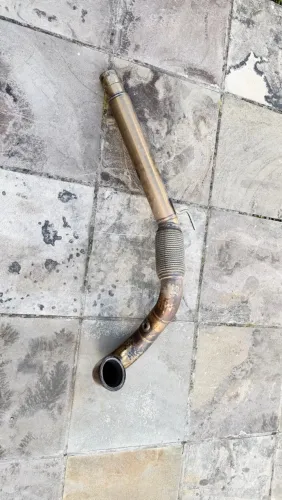 Downpipe 3 Polegadas para 2.5 Full Inox Audi A3/Golf/Tiguan EA888