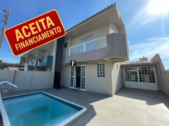 Sobrado com piscina a venda Porto Fino Pontal PR