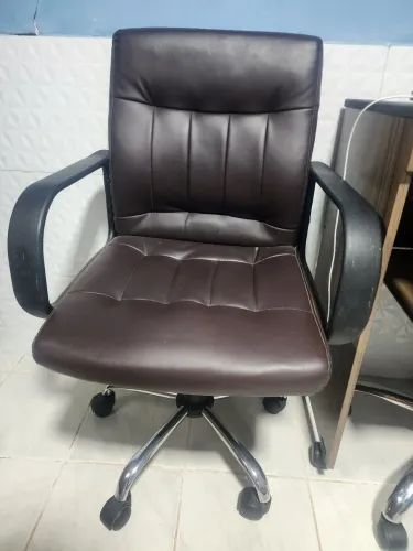 Cadeira De Escritório Executiva Carrefour Home Marrom MI-243