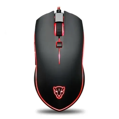 Mouse Gamer Motospeed V40 RGB 4000 DPI 6 Botões