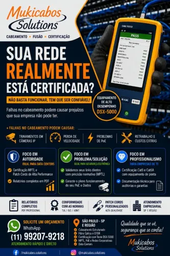 Certificação rede