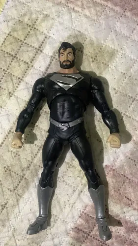 Superman Black Suit Mcfarlane Toys DC Multiverse