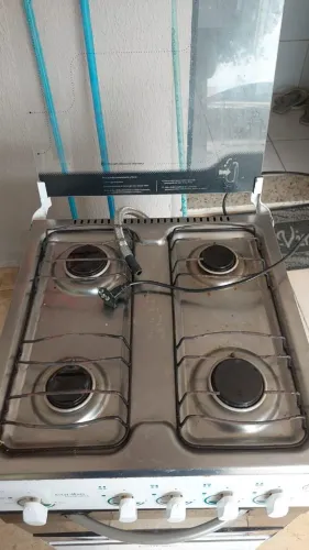 Vendo fogão esmaltec quatro boca automático