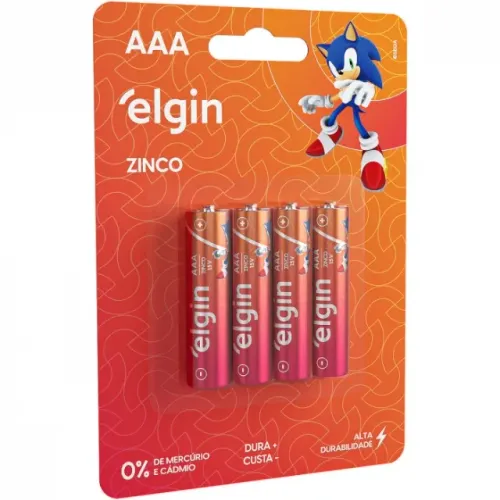 Pilha Aa de Zinco Blist 4und (não Carregável)- R06 82184 *ENTREGA GRÁTIS*