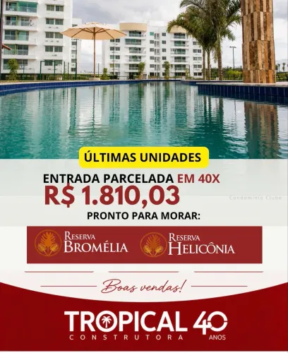 APTO PRONTO 71m² | Entrada em 40x de R$ 1.810 + ITBI e Cartório Grátis