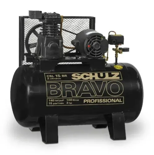 COMPRESSOR SCHULZ BRAVO ERG 2600 - 100 LITROS - EXCELENTE ESTADO