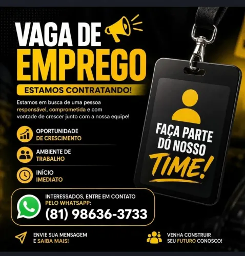 Vaga de emprego