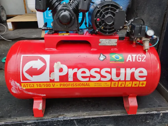Compressor Pressure  Atg2. Motor 2 Hp