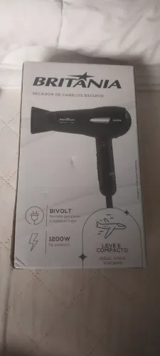 Secador de cabelo britania
