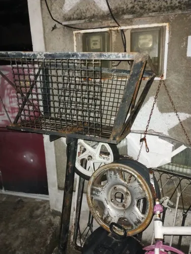LIXEIRA FEITA EM SERRALHERIA 