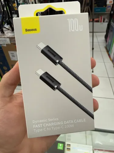 Cabo Rápido USB Para Tipo c Baseus 100w Turbo 2M
