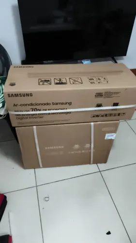 AR-CONDICIONADO SAMSUNG INVERTER 12.000 BTUs ? LACRADO!