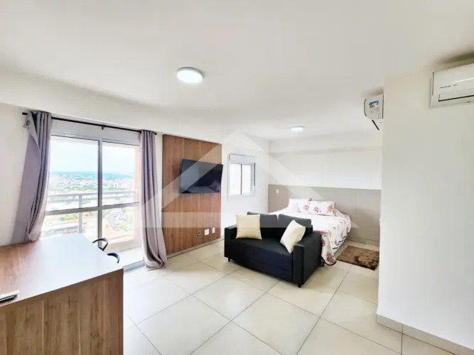 Apartamento mobiliado para locação no Condomínio Apogeo, próximo ao Ribeirão Shopping - Ri