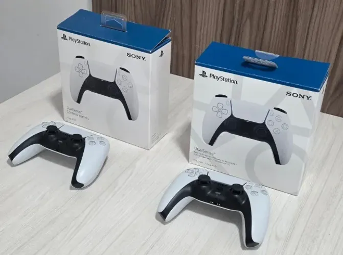 Controle PS5 Original Semi Novo Impecável Com Caixa