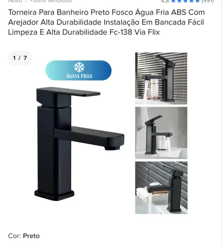 Vendo pia e torneira novos (na caixa!)