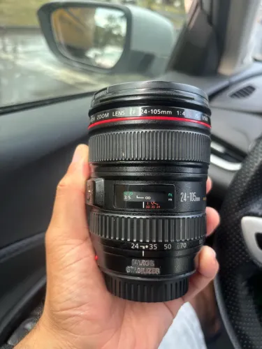 Lente canon 24-105 f4