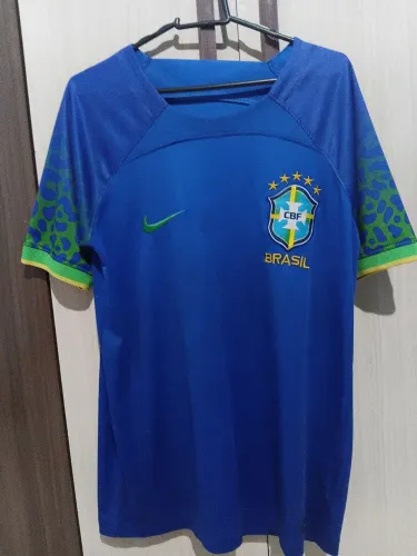 Camisa Brasil 2022 azul