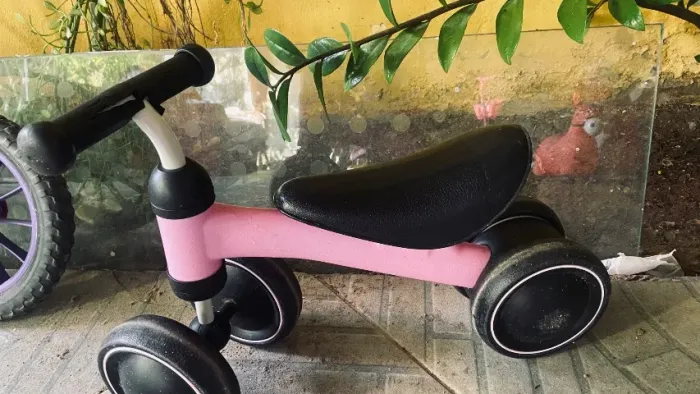 Bubba bicicleta de equilíbrio rosa
