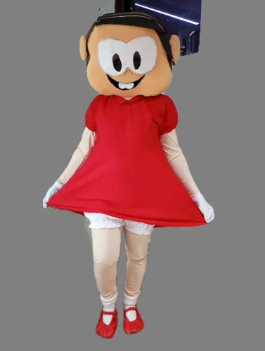 Vestidos para festa: turma da Mônica personagem vivo