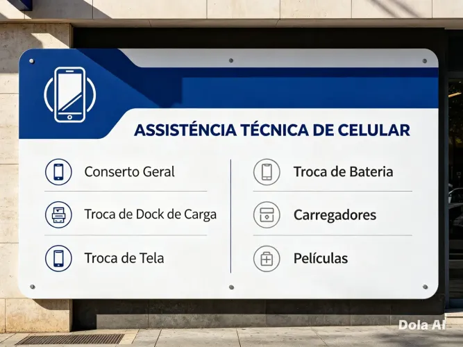 Conserto de celular