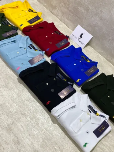 Camisa Polo Ralph Lauren USA Custom Fit Nova Chegada