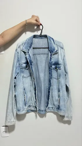 Jaqueta jeans over