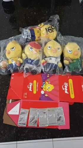 Coleção iFood Copa dp Mundo Completa Lacarada