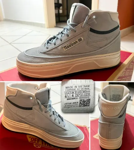 Tênis Reebok importado - Azul claro