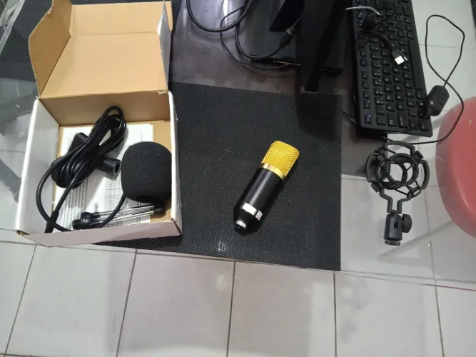 Microfone condensador Bm 800