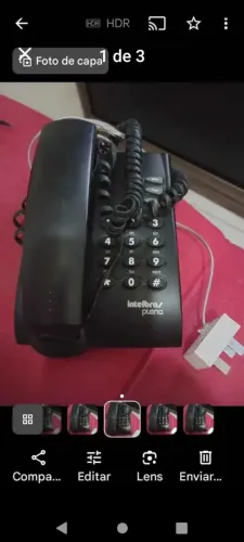 Aparelho telefone fixo