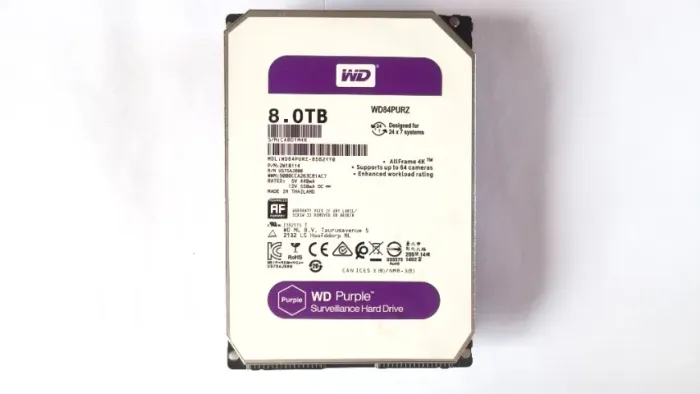 HD 3.5 WD Purple 8TB - Seminovo - 62 Horas de Uso - 100% Saudável - DVR's / CFTV