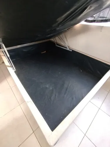 Cama box baú de casal padrão