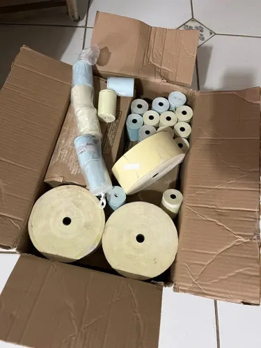 Bobinas para máquina de cartão