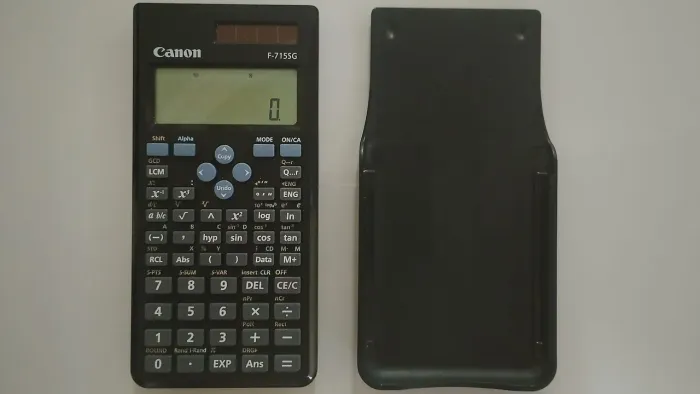 Calculadora Científica Canon F-715SG 250 Funções com  Tampa Ensino Médio ou Superior 