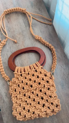 BOLSA MACRAME