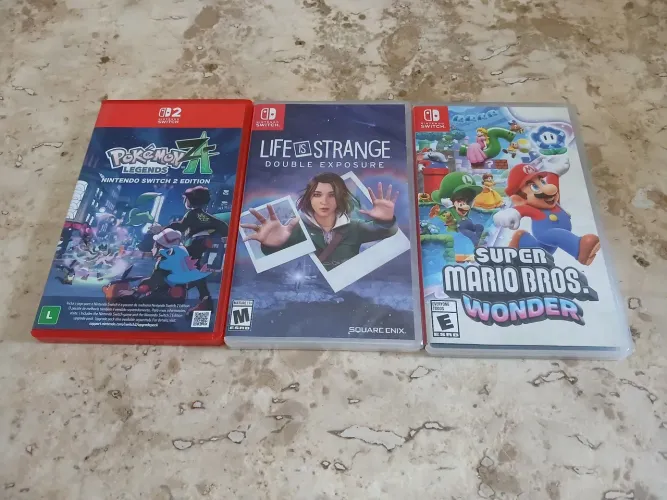 3 jogos Nintendo