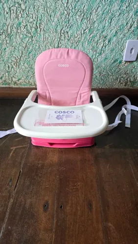 Cadeira de Alimentação Portátil Cosco Kids Pop 3 Posições de Altura 0 a 15kg<br>