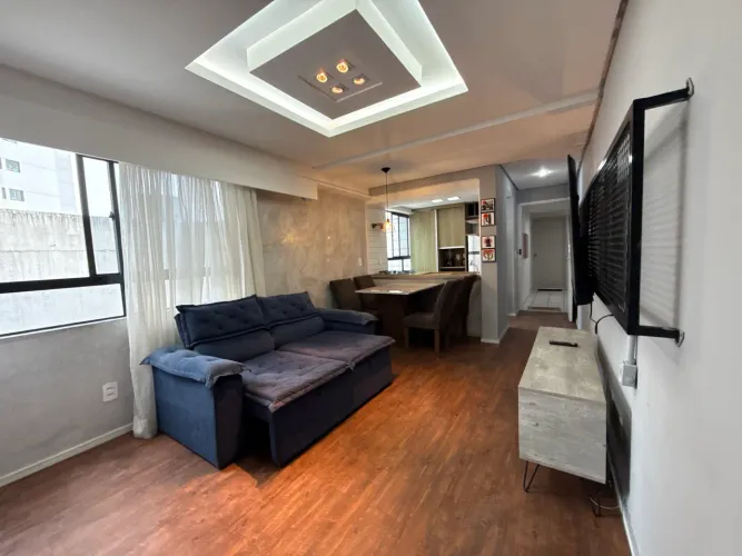 ALUGO APARTAMENTO 1 QUARTO MOBILIADO NO PINA - EDF. GRAND BEACH