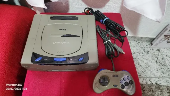 Sega Saturno JP Cinza