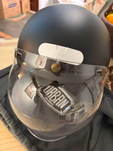 Capacete Urban Bigbore Blackout Vintage<br>1un - TAMANHO: XL