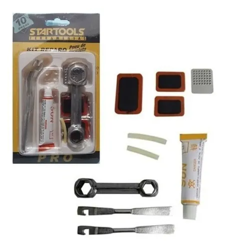 Kit Reparo Camara Pneu Bike Bicicleta- NOVO