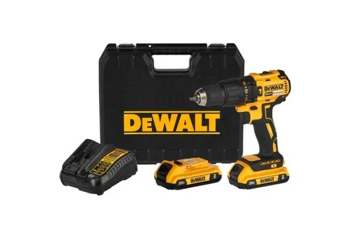 Parafusadeira/Furadeira de Impacto Brushless 2 Baterias 2Ah 20V Dewalt DCD7781D2-BR
