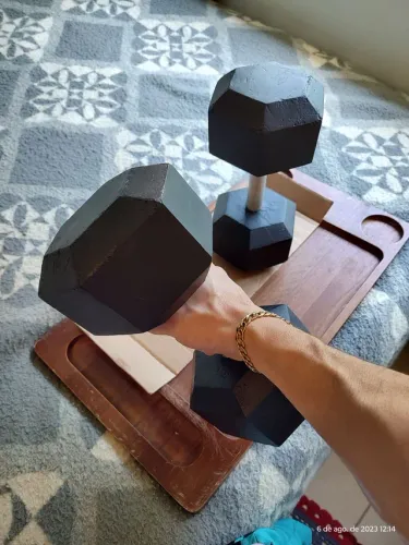 Halteres para musculação