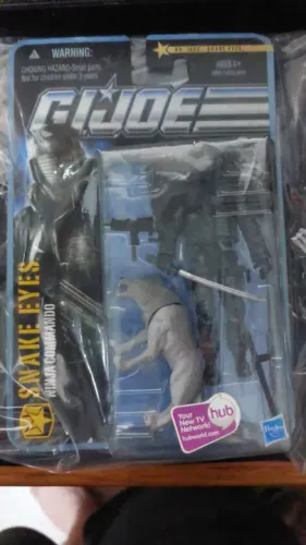 Snake Eyes 2002 - Gi Joe - Comandos em Ação - Hasbro - Lacrado
